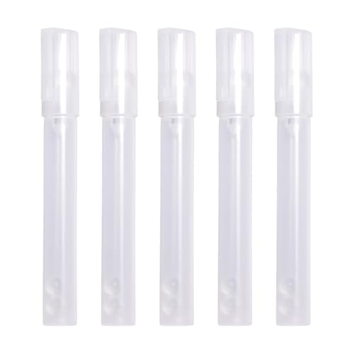 5 個の空のマーカーペン 4.5 ミリメートル丸頭詰め替えアクリルペイントペン絵画ディテールクラフトプロジェクトマーカーセット