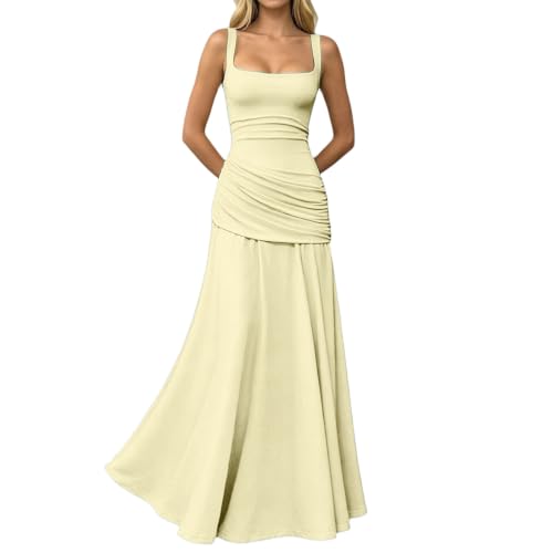 Robe de soirée longue pour mariage masquant les imperfections du buste