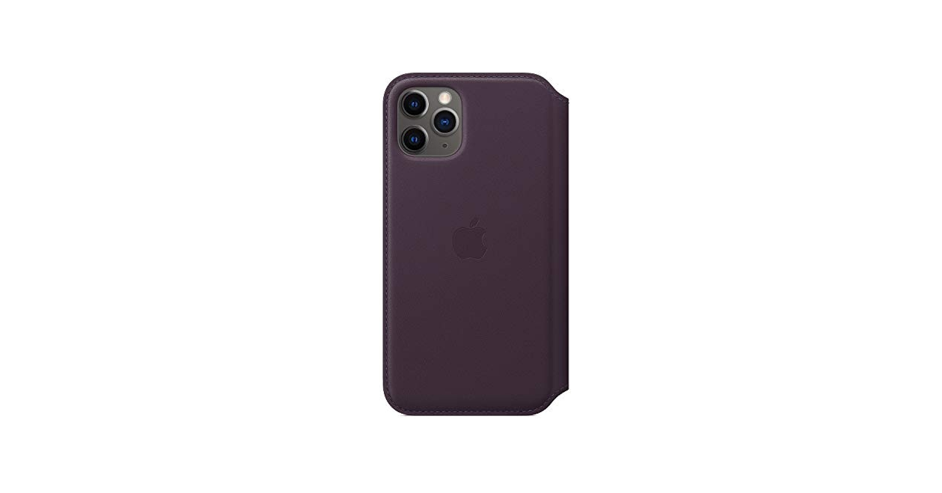 Apple - iPhone 11Pro レザーLEATHER Folio Aubergine Amazon.com: Apple Leather Folio (for iPhone 11 Pro Max