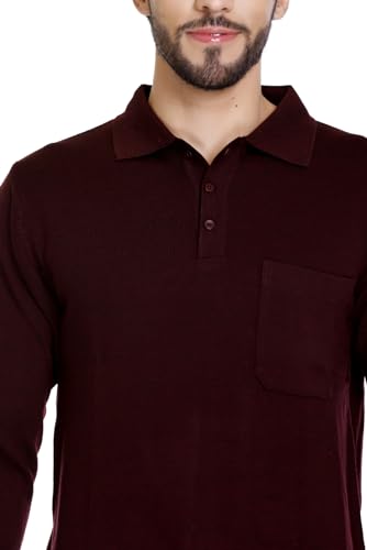 Image of In Love Men's Cotton Blend Warm Winter Wear Top Full Sleeves