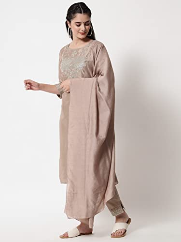 Image of VredeVogel Cotton Silk Blend Women Kurta Set