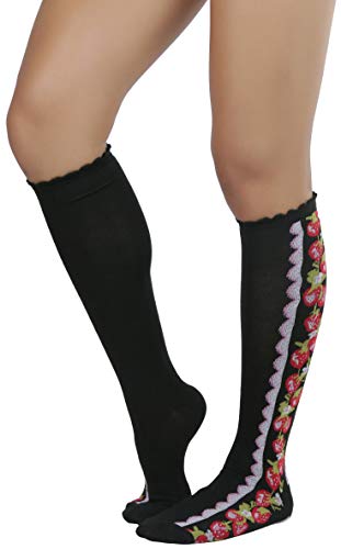 Image of ToBeInStyle Women's Acrylic Knee High Print Socks