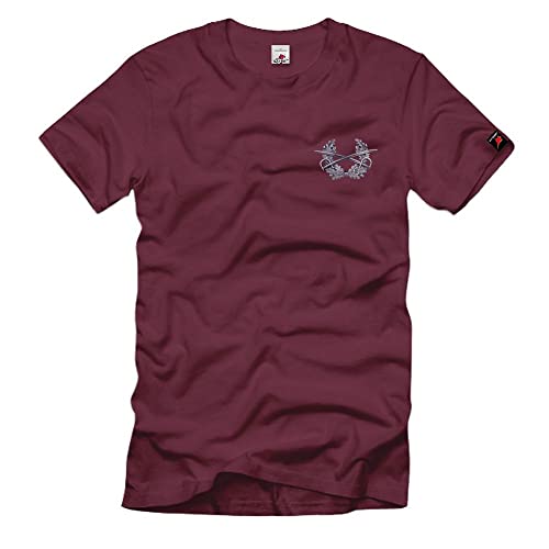 Béret de protection de la Bundeswehr bordeaux en taille M aux finitions soignées