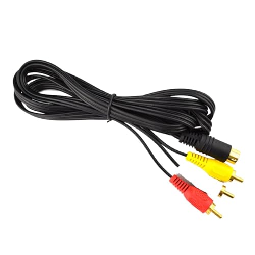 Câble de rechange Sega Saturn RCA pour résoudre les écrans noirs et grésillements
