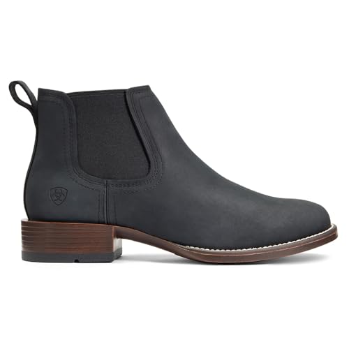 Image of ARIAT unisex-child Booker Ultra Round Toe Western Boot