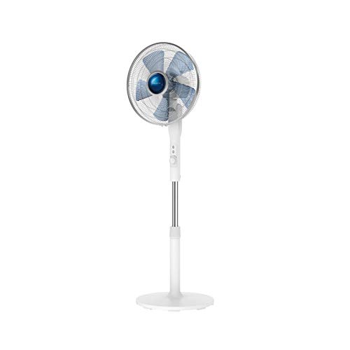 Rowenta VU5840 Turbo Silence Extreme+ staande ventilator, met 4 snelheden, automatische oscillatie,...