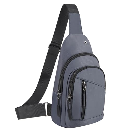 CisFyxia Crossbody Small Sling Bag for Women Men,Casual Lightweight Chest Pack Gym Athletic Backpack...