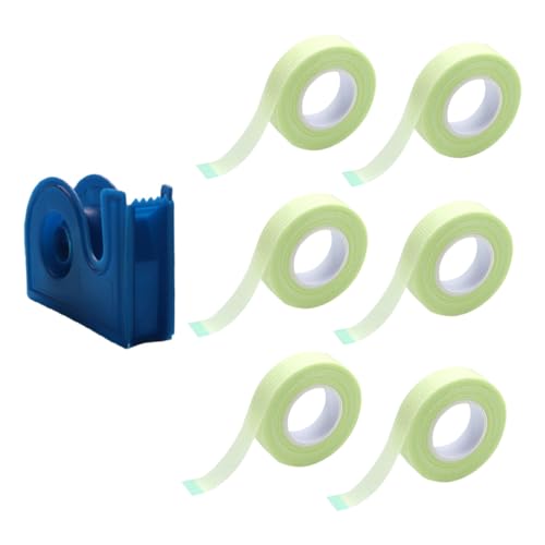 CANIGHT 1 まつげテープの移植 グリーンまつげテープ まつげパッチ 最高のラッシュテープ つけまつげアプリケーター まつげエクステンションテープ 粘着まつげテープ 不織布 Blue