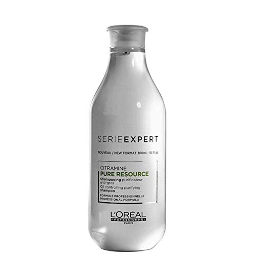 L'Oreal Professionnel Serie Expert Pure Resource Citramine Oil Controlling Purifying Shampoo, 10.1 Ounce