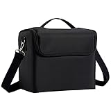 Stagiant Soft Makeup Box Train Bag Case Pallette Pockets Artist Cosmetic Nail Kit Handbag 4 Trays...