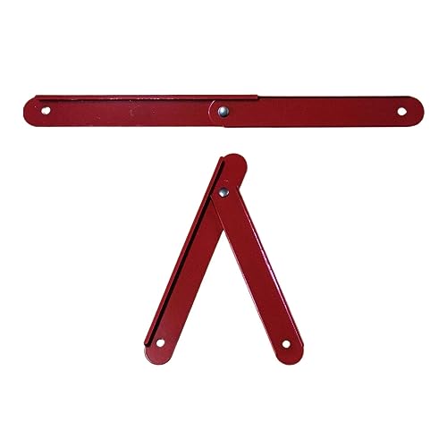 Image of 2X Herringbone Ladder Rod Attachment Metal Step Ladder Hinge Replacement 31 Holes |Home & Garden | Tools | Ladders