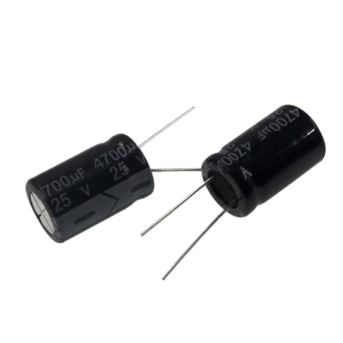 Condensateur 4700uF 25V radial pour réparer une alimentation défectueuse