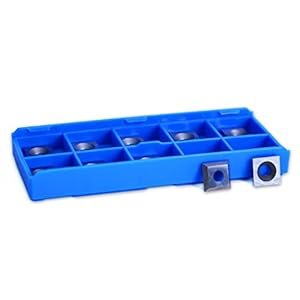 SpeTool 10 Stück Hartmetall-Einsätze für Kantenbearbeitung