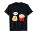 Lustige Pommes Frites Kartoffel Humor Pommes Frites Liebe T-Shirt