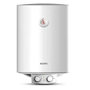 AGARO Acme 25 Liter Vertical Water Heater/Geyser, 5 Star Rated, With Temperature Dial 0