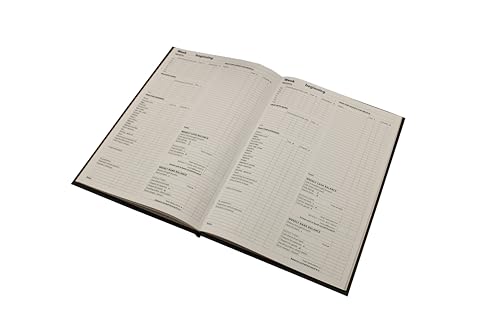 Carnet de comptes Essentials A4 Exacompta Guildhall pour le suivi des recettes et dépenses