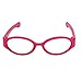 Sophia's Hot Pink Doll Eyeglasses with Plastic Oval Frame & Flower Print Fabric Case Accessory 2 Piece Set for 18
