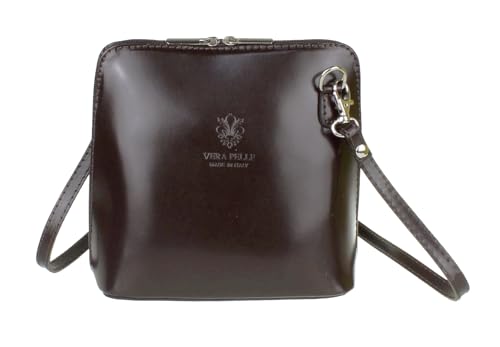 Sac à bandoulière en cuir véritable métallisé de qualité premium
