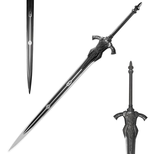 54.9 Inch Wolf Knight Greatsword Prop Full Metal Artorias Style Fantasy Weapon for Cosplay & Display