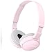 Produktbild Sony MDR-ZX110AP faltbarer Bügelkopfhörer mit Headsetfunktion, rosa