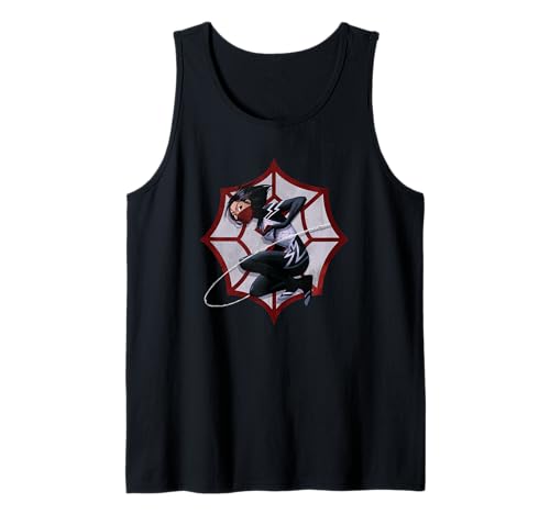 Débardeur Spider-Man Silk en coton respirant imprimé Cindy Moon