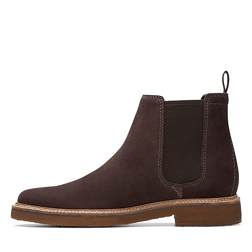 Clarks Clarks Men's Clarkdale Easy Dark Brown Suede 7 Medium