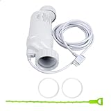 MOOKEENONE Generador de cloro de celda de sal de piscina de metal para...