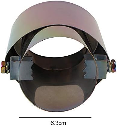 Miniatura 7 de idain Tubos de punta de silenciador de cola de escape de automóvil de acero inoxidable de tipo recto universal para tubos de 1.5 a 2.1 pulgadas de