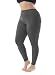 Zerdocean Women's Plus Size Summer Full Length Leggings Heather Gray 3X