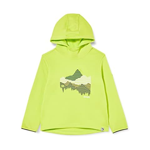 Regatta Chaqueta de tejido elástico de punto con capucha unisex para niños Highton Exol Cover