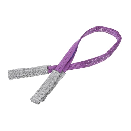 POPETPOP Correa Plana de Elevación de Eslinga de Poliéster Reforzada con Doble Hebilla Resistente para Carga Pesada y Transporte Seguro Construcción y Logística Color Color Aleatorio