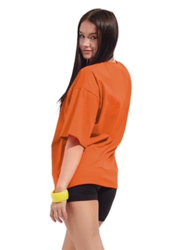 Image of LEOTUDE Couple Combo Men's Oversized T-Shirt & Women's Drop Shoulder Tshirt