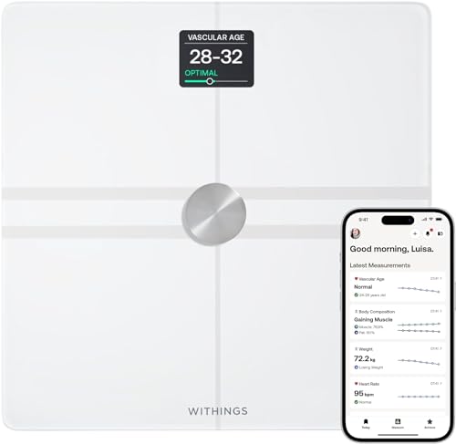 Withings Body Smart フランス生まれのスマート体重計 Amazon.co.jp: Withings Body Comp フランス生まれのスマート体重計