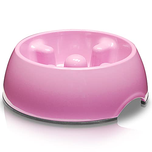 Dogit Hunde Antischling Napf, Hundenapf, 140ml, pink
