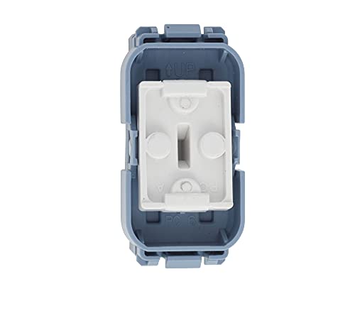 Schneider Electric Lisse Weatherproof 1gang retractive switch module 10AX - LWP1012RM, Blue, Intermediate
