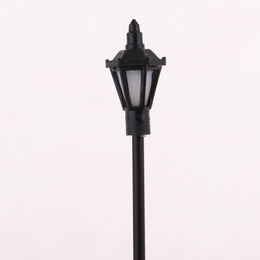 Woodland Scenics WOOJP5640 N Street Lights, Double Lamp Post (3)