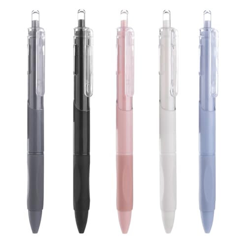Bolígrafo de gel retráctil 0.5 mm pack 5 unidades miniatura 4