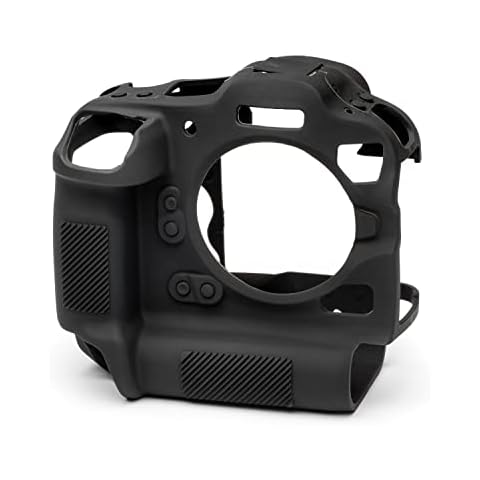 easyCover Silicone Camera Case Protection Compatible with Canon R3 (Black) Cover