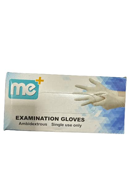 Me + Latex Medical Examination Disposable Surgical Hand Gloves (Pack of 100) (X-Small( +/- 75mm)) (B0BRMX448J) Amazon Price History, Amazon Price Tracker