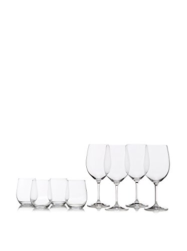 Riedel 8-Piece Vinum Bordeaux and O Viognier Glassware Set