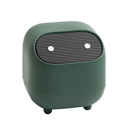 dewdat -Mülleimer Mit Deckel, Tischmülleimer Niedliche Ninja...