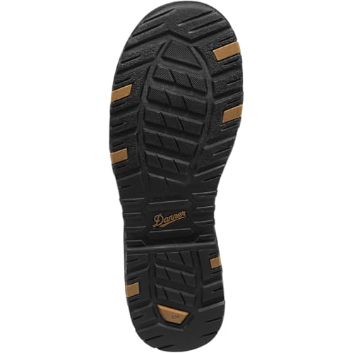 Image of Danner Caliper 6 inch Waterproof Work Boots for Men - Full-Grain Leather with Breathable Danner Dry Lining, Memory Foam Footbed & Non Slip Heel Outsole