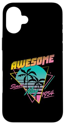 Awesome Since May 1954 スマホケース iPhone 16 Plus 用
