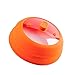 COOKUFO Couvercle de micro-ondes pliable, pour fruits et légumes, en silicone et verre trempé, Ø 28 cm, hauteur 12 cm, sans BPA et non toxique (Orange)