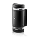 Hyperikon LED Porch Sconce Cylinder Light 12W, Black Modern Wall Mount with Photocell, 1000 lumen, 4000K (Daylight Glow), IP65 Waterproof Outdoor Up Down Light