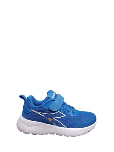 Chaussures Diadora bleu avec déchirures taille 28 pour un style enfant unique et résistant