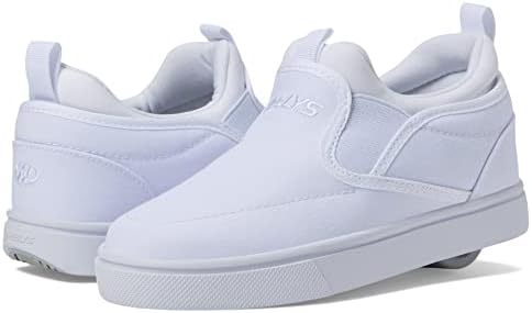 HEELYS J3t Wheeled Heel Shoe, White, 5 US Unisex Big Kid | Image 3