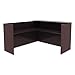 Alera ALERA Valencia Reversible Reception Return, 44.13W X 23.63D X 41.5H, Espresso