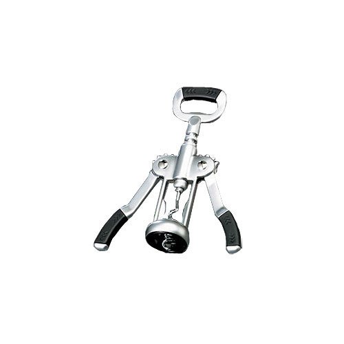 Premium Stainless Steel Wing Corkscrew | Wine Bottle Opener | Commerical Quality for Restaurant by Tablecraft – Stainless Steel, Silver, Model foodservicewarehouse1225