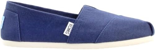 TOMS Navy Canvas Women's Classic 001001B07-NVY (Size: 10) | Image 3
